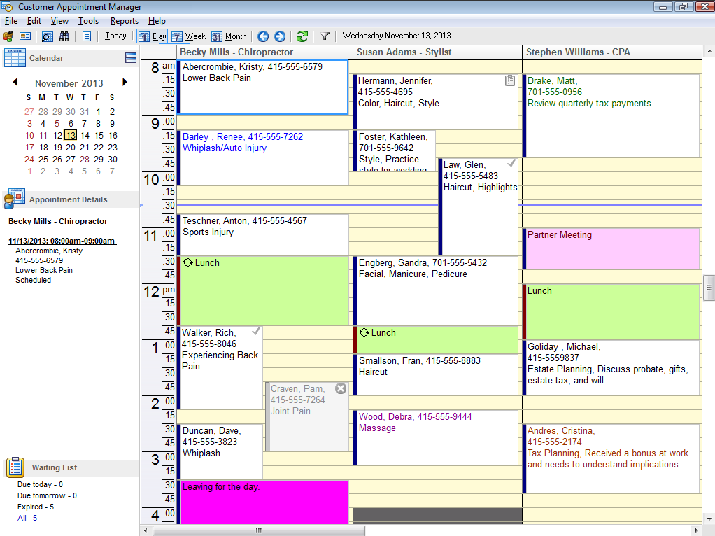 Popular appointment calendar software downloads