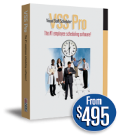 Visual Staff Scheduler PC-Based Work Scheduling Software