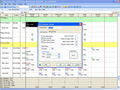 Custom Schedule Views in Software Display Detailed Scheduling Information