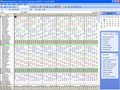 Sample 42 Day Schedule View in Employee Scheduling Software